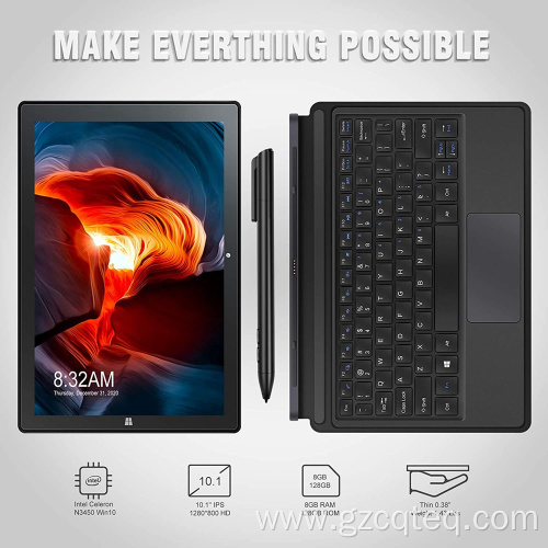 2 in 1 Tablet With Keyboard And Pen